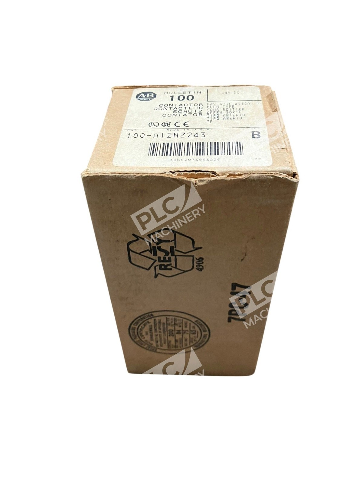Allen Bradley AB 24VDC Contactor 100-A12NZ243 /B - Image 3