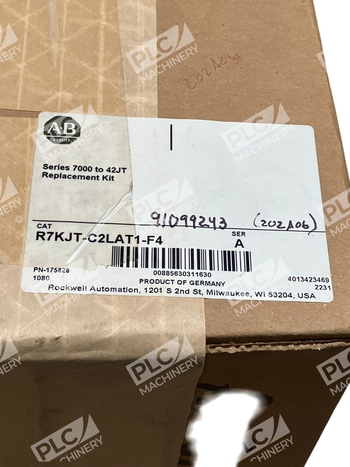 Allen Bradley AB 175828 7000 to 42JT Replacement Kit R7KJT-C2LAT1-F4 /A - Image 4