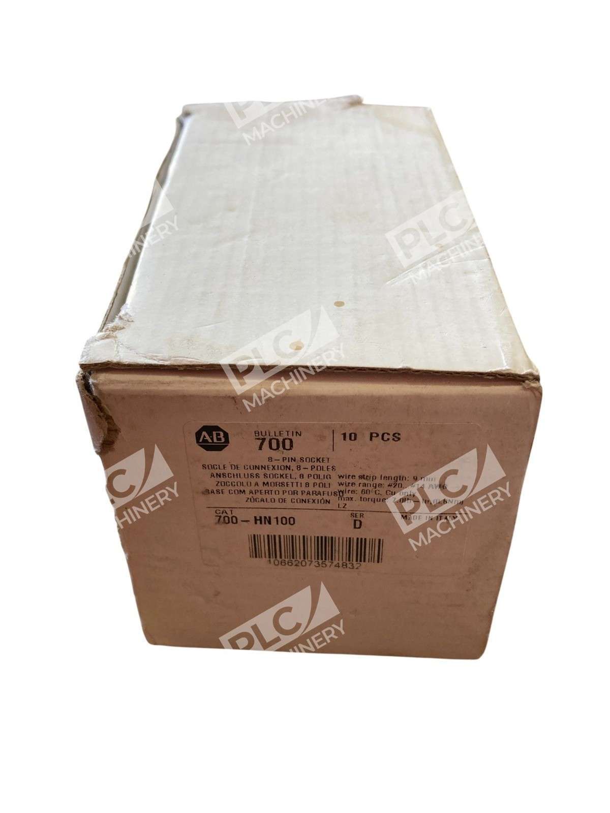 Allen Bradley AB 8 Pin Socket 700-HN100 /D (Box of 10) - Image 2