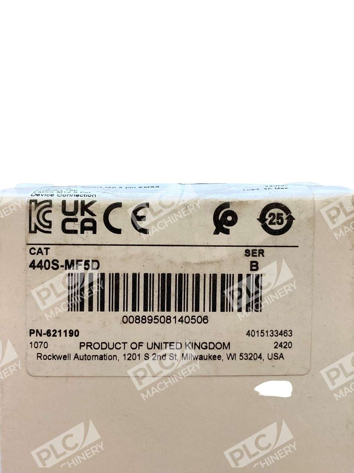 Allen Bradley AB Guardmaster Electromechanical Safety Switch 440S-MF5D /B - Image 3