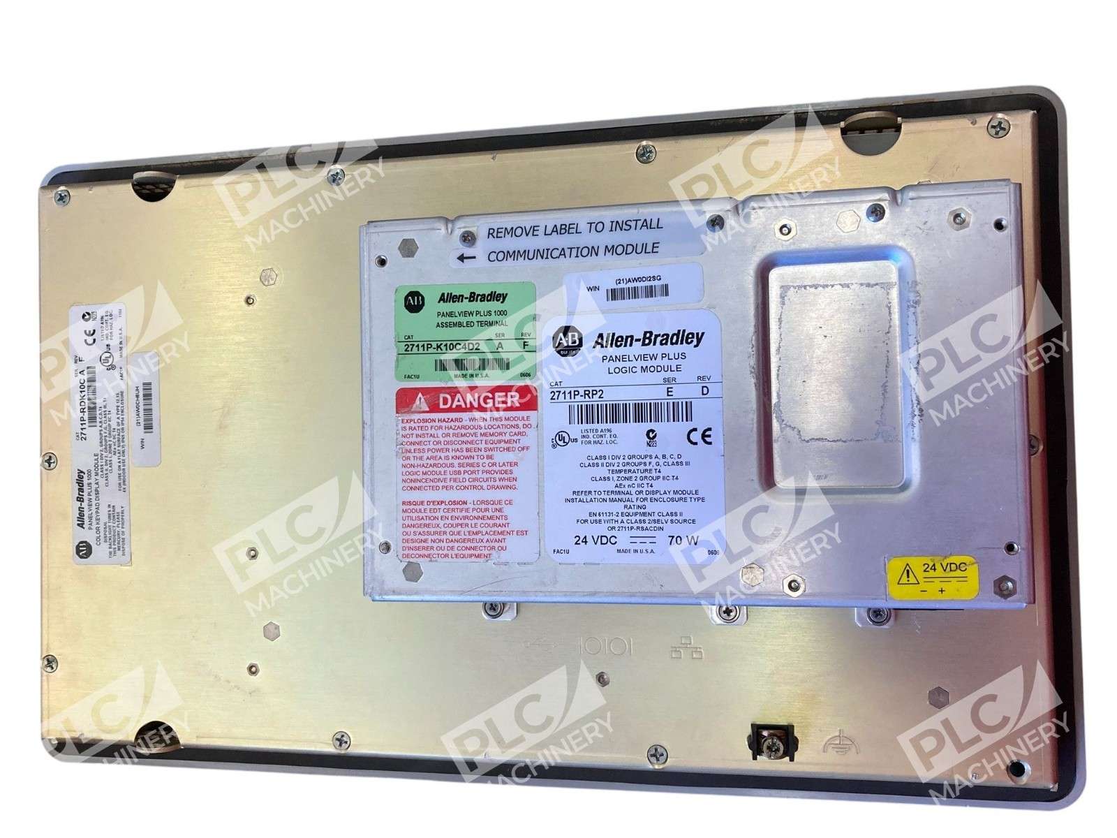 Allen Bradley AB PanelView Plus 1000 Assembled Terminal 2711P-K10C4D2 /A - Image 3