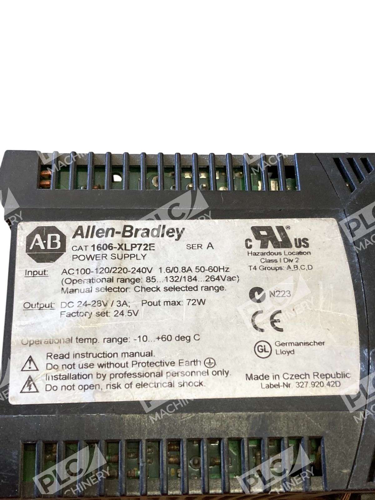 Allen Bradley 1606-XLP Power Supply 1606-XLP72E /A - Image 6