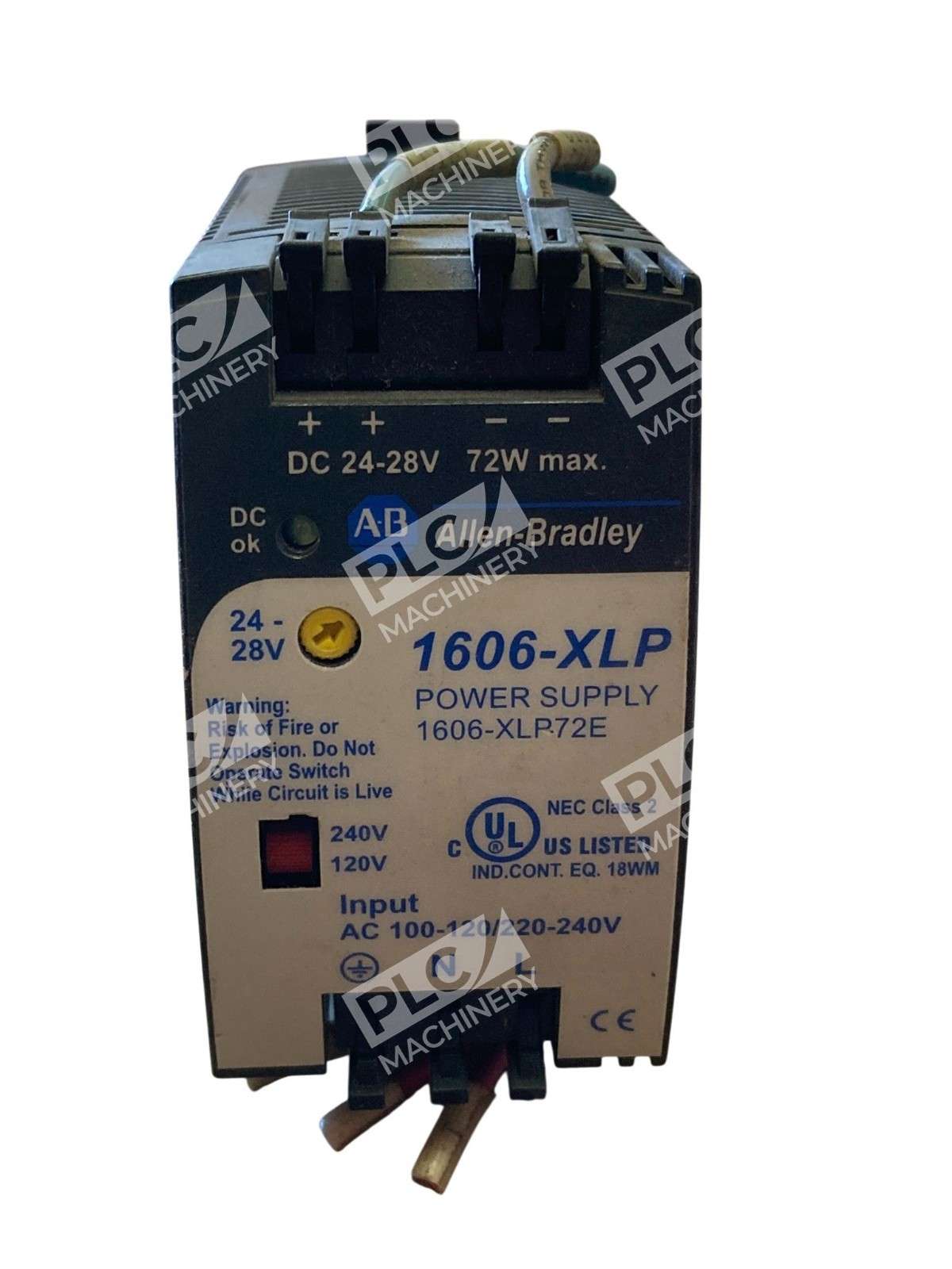 Allen Bradley 1606-XLP Power Supply 1606-XLP72E /A - Image 2
