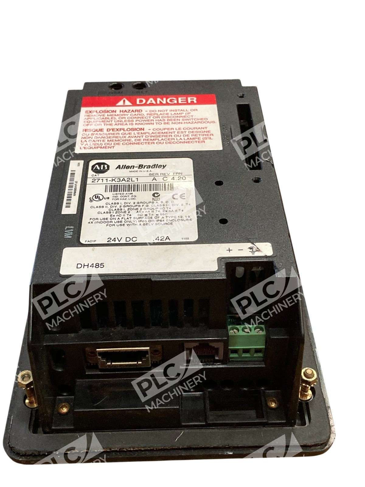 Allen Bradley AB PanelView 300 Interface 2711-K3A2L1 /A - Image 3