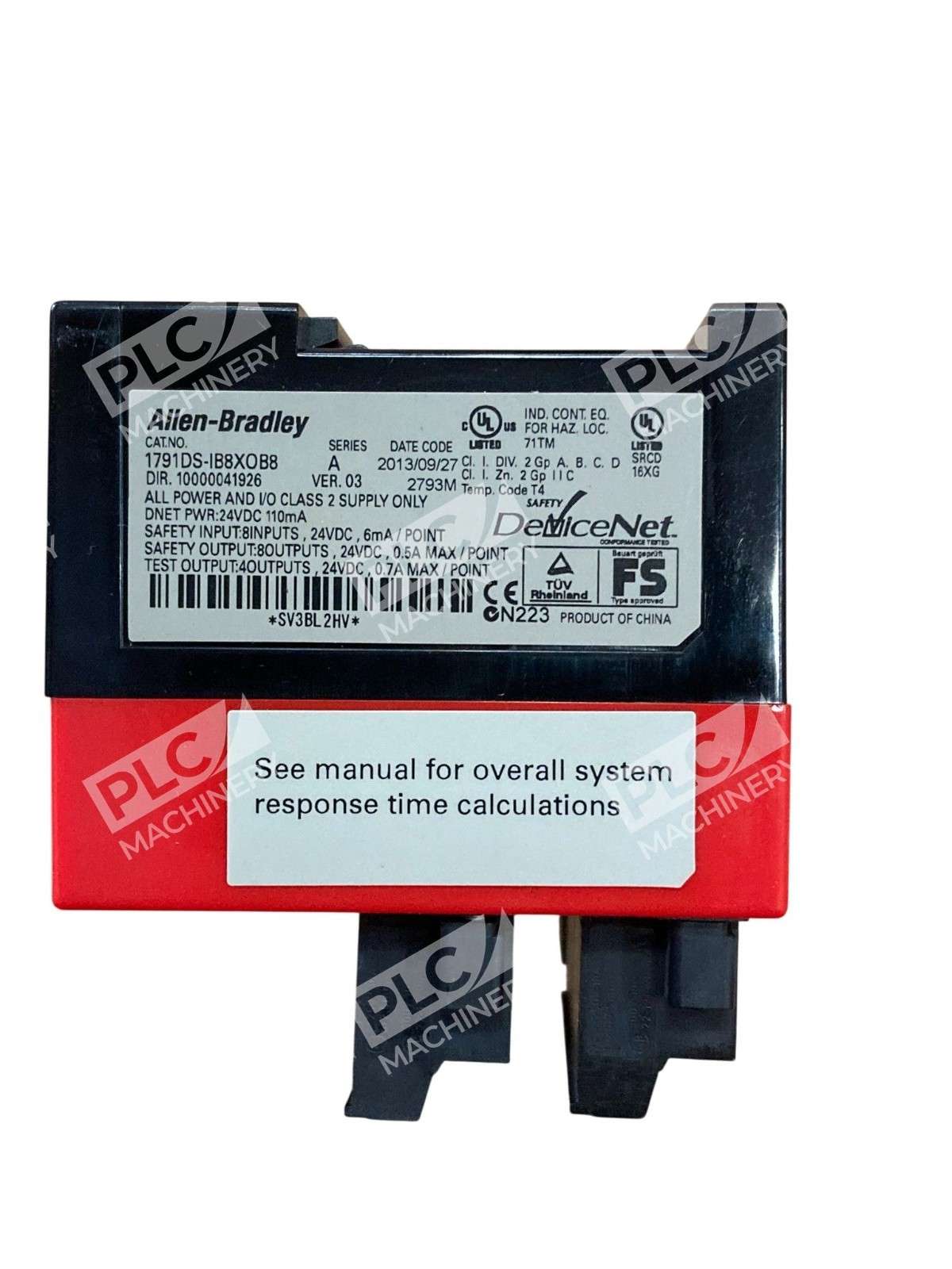 Allen Bradley AB 8 Input 8 Output 24VDC CompactBlock 1791DS-IB8XOB8 /A - Image 6
