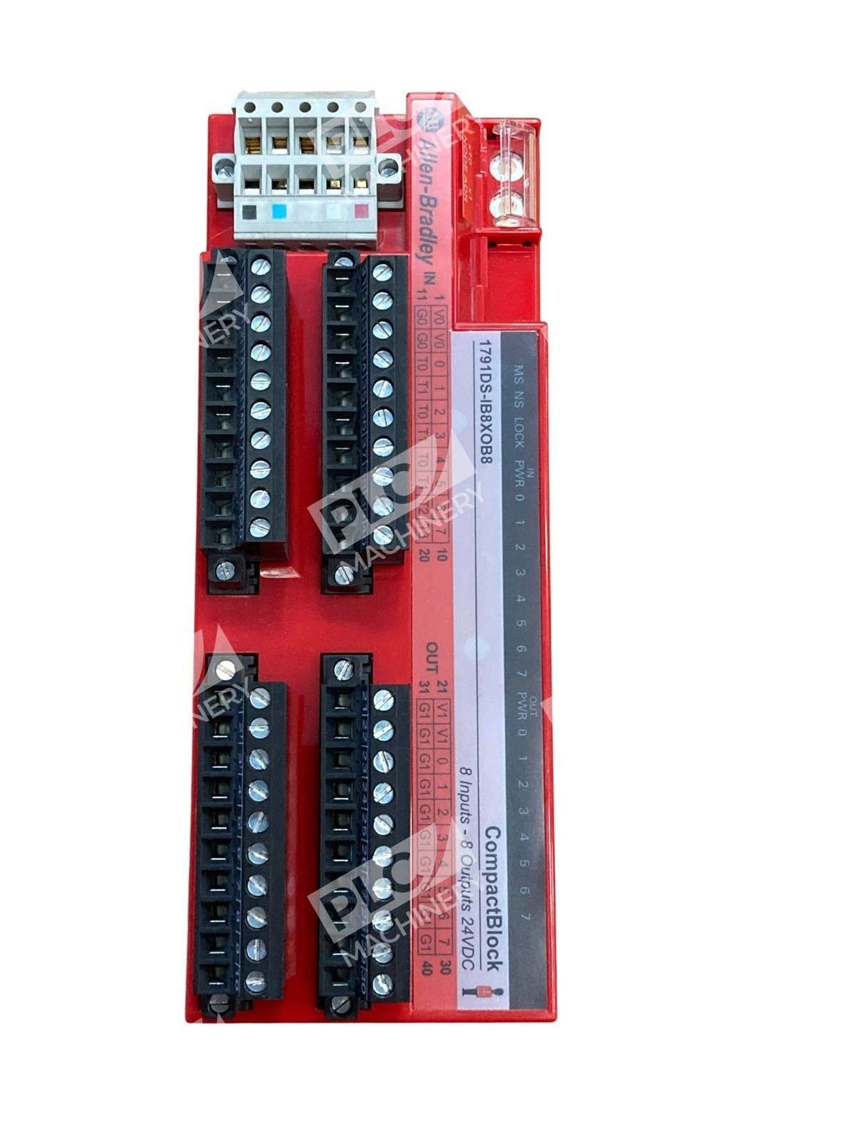 Allen Bradley AB 8 Input 8 Output 24VDC CompactBlock 1791DS-IB8XOB8 /A - Image 2