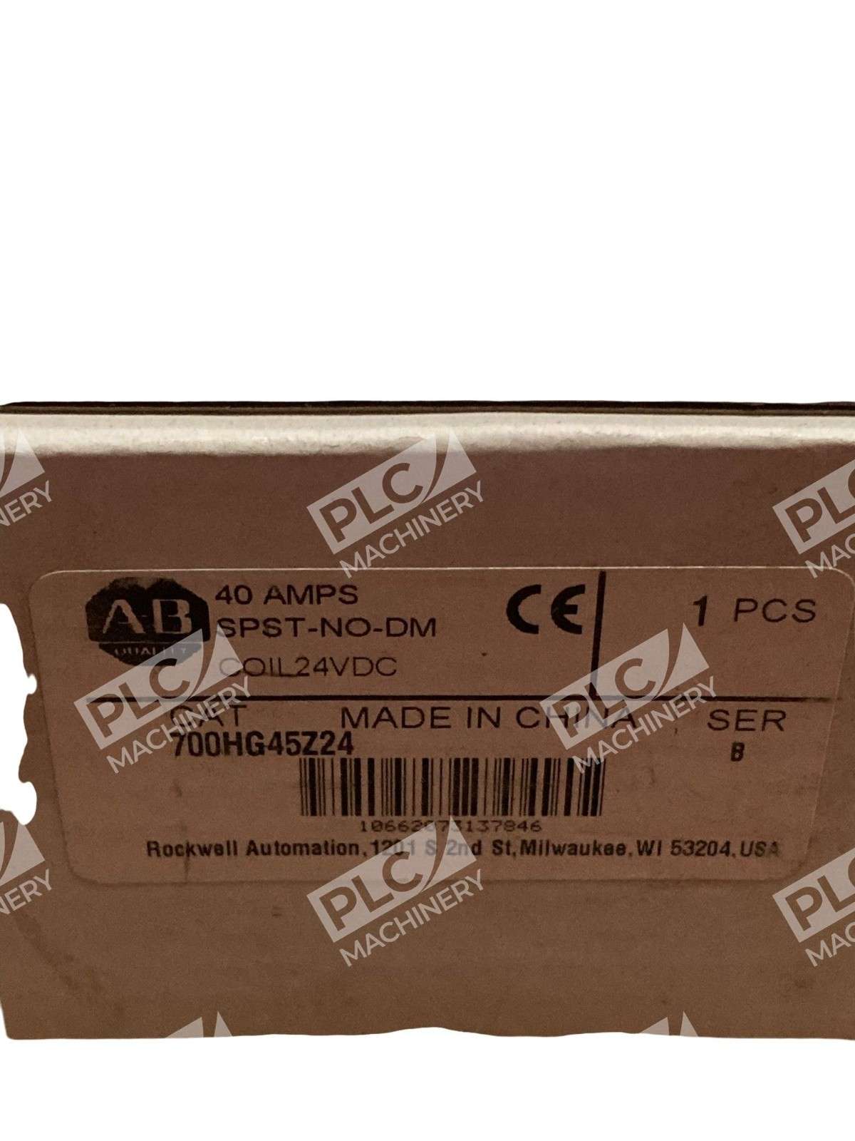 Allen Bradley 700-HG45Z24 40A SPST-NO-DM Coil 24VDC Series B 24V DC Rockwell - Image 3