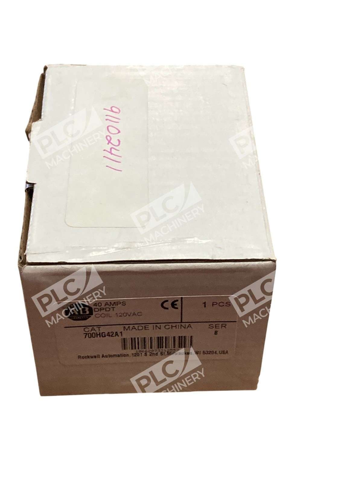 Allen Bradley AB 40A DPDT Coil 120VAC 700-HG42A1 /B - Image 9
