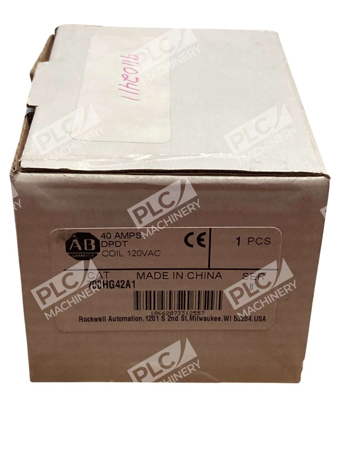 Allen Bradley AB 40A DPDT Coil 120VAC 700-HG42A1 /B - Image 2
