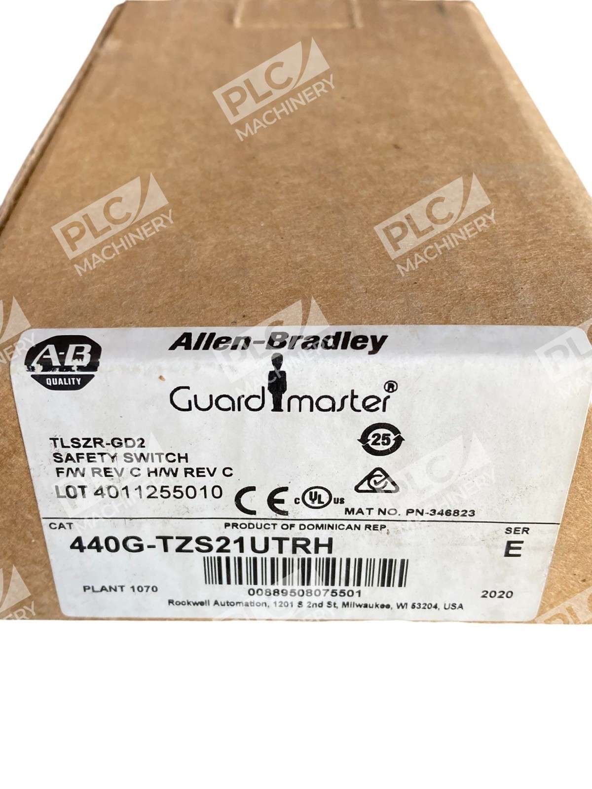 Allen Bradley Guardmaster TLSZR-GD3 Safety Switch 440G-TZS21UTRH /E - Image 3