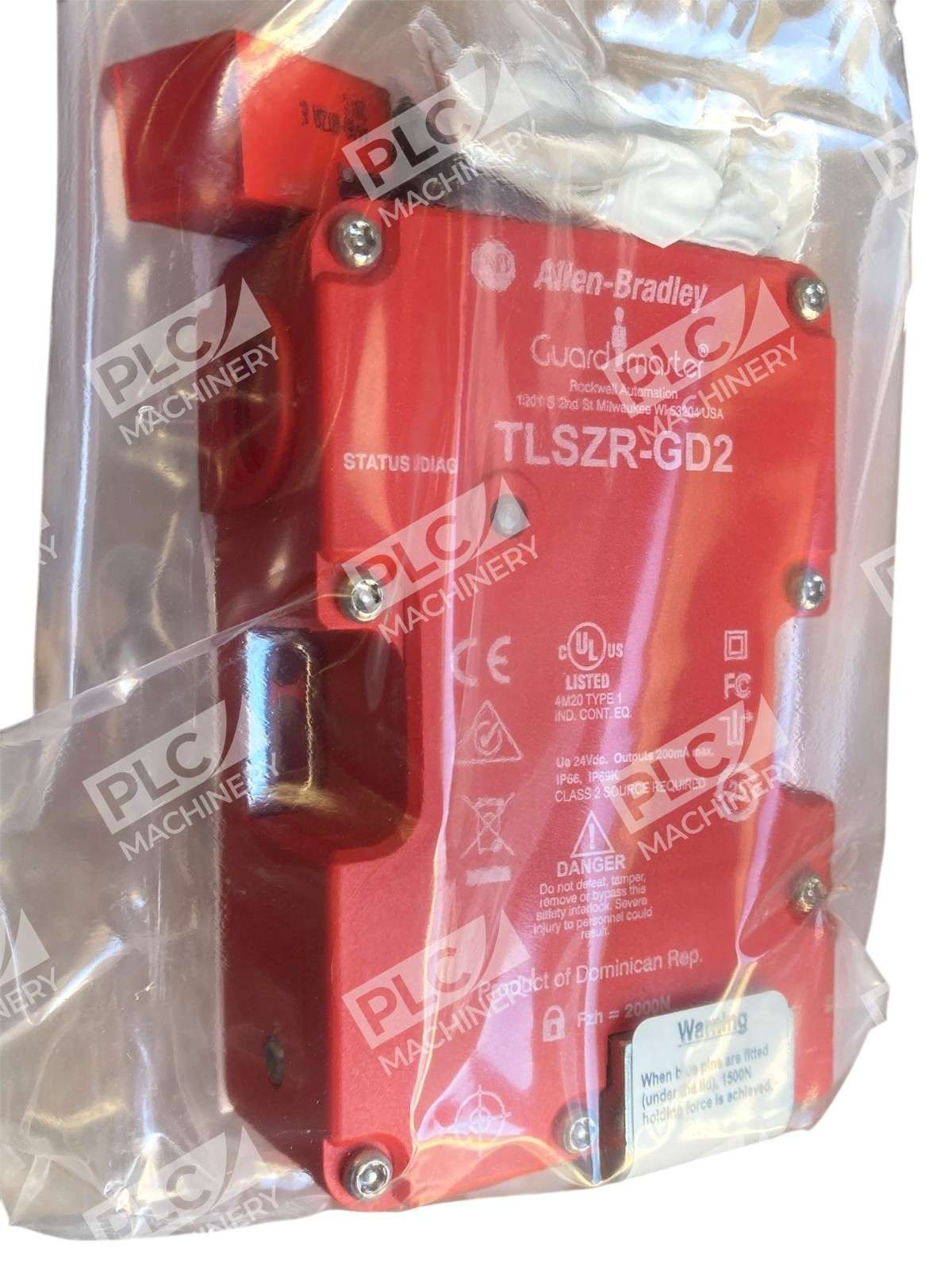 Allen Bradley Guardmaster TLSZR-GD3 Safety Switch 440G-TZS21UTRH /E - Image 5
