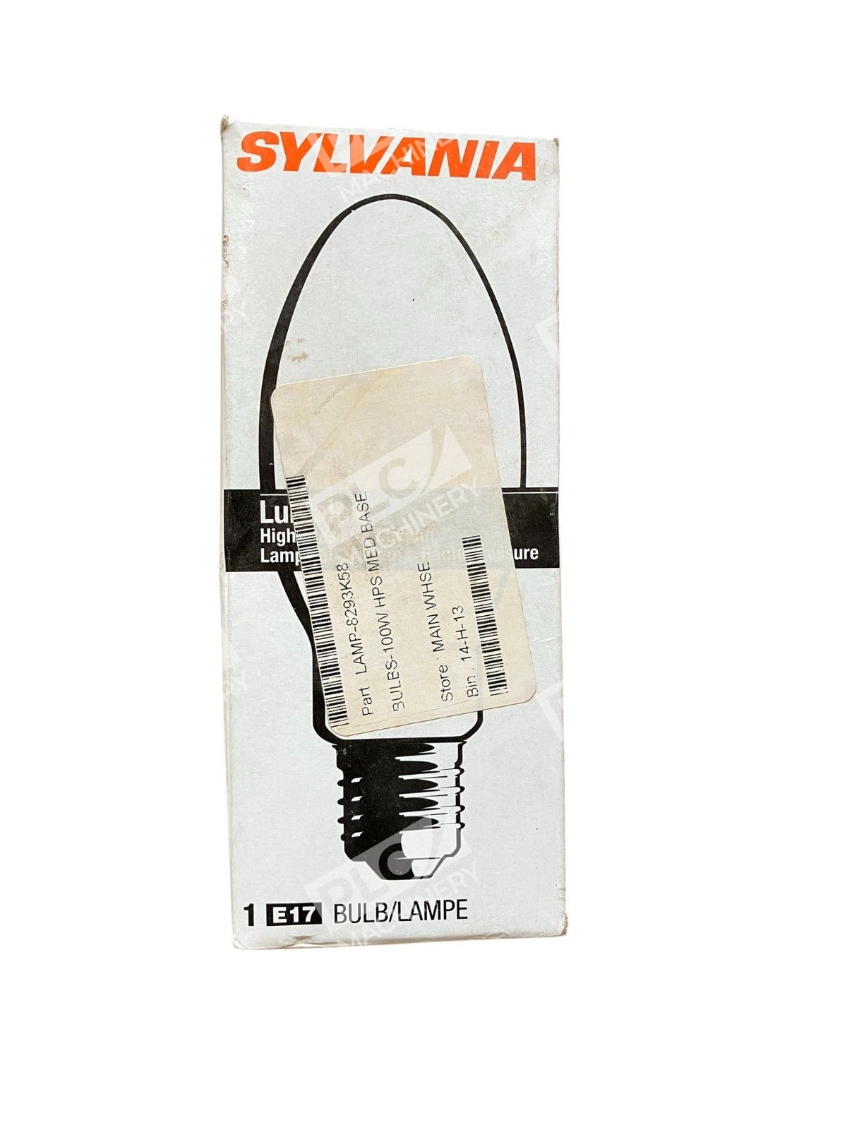 Sylvania LU100/MED - Sylvania 67506 Ballast S54 Y92841 E17 Bulb LU100/MED