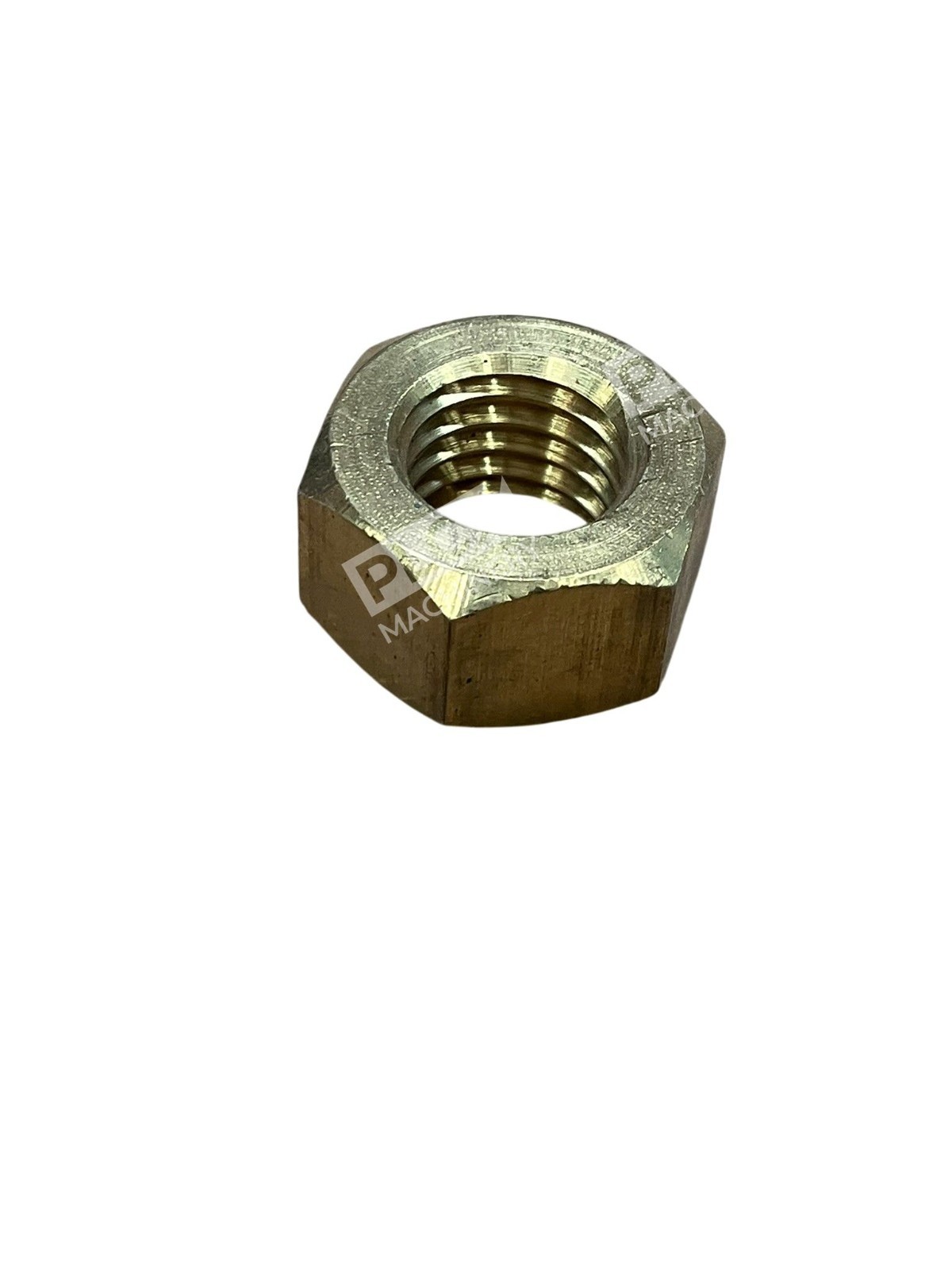 Brass Finished Hex Nuts 5/8"-11 (Box of 5) - Image 4