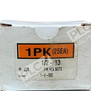 Unbranded 18-8SS - 18-8SS 1-F-50C Finished Hex Nuts 1/2"-13 (Box of 25)