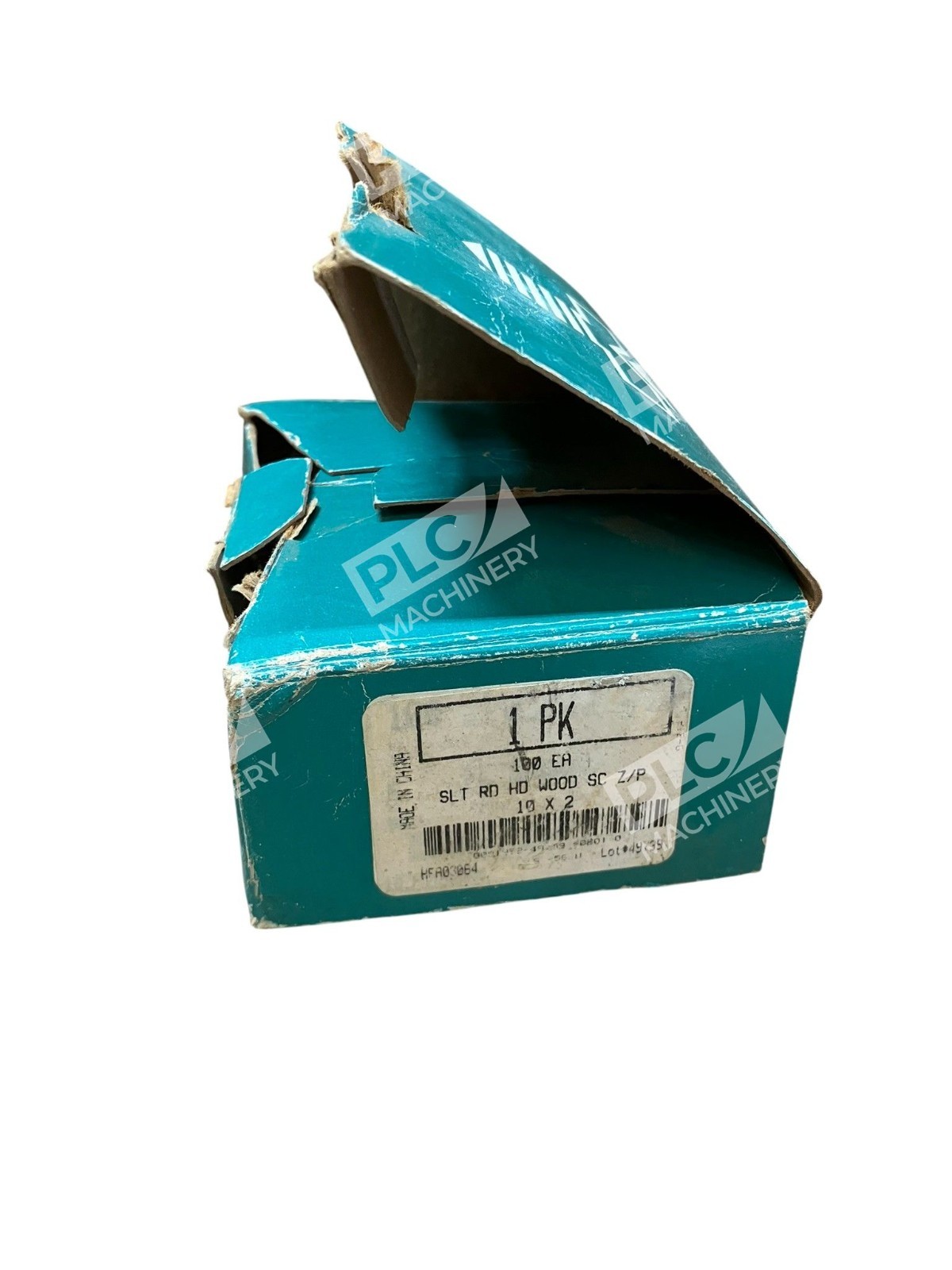 Unbranded 10X2" - Slotted Round Head Wood Screw Z/P 10X2" (Box of ~100)