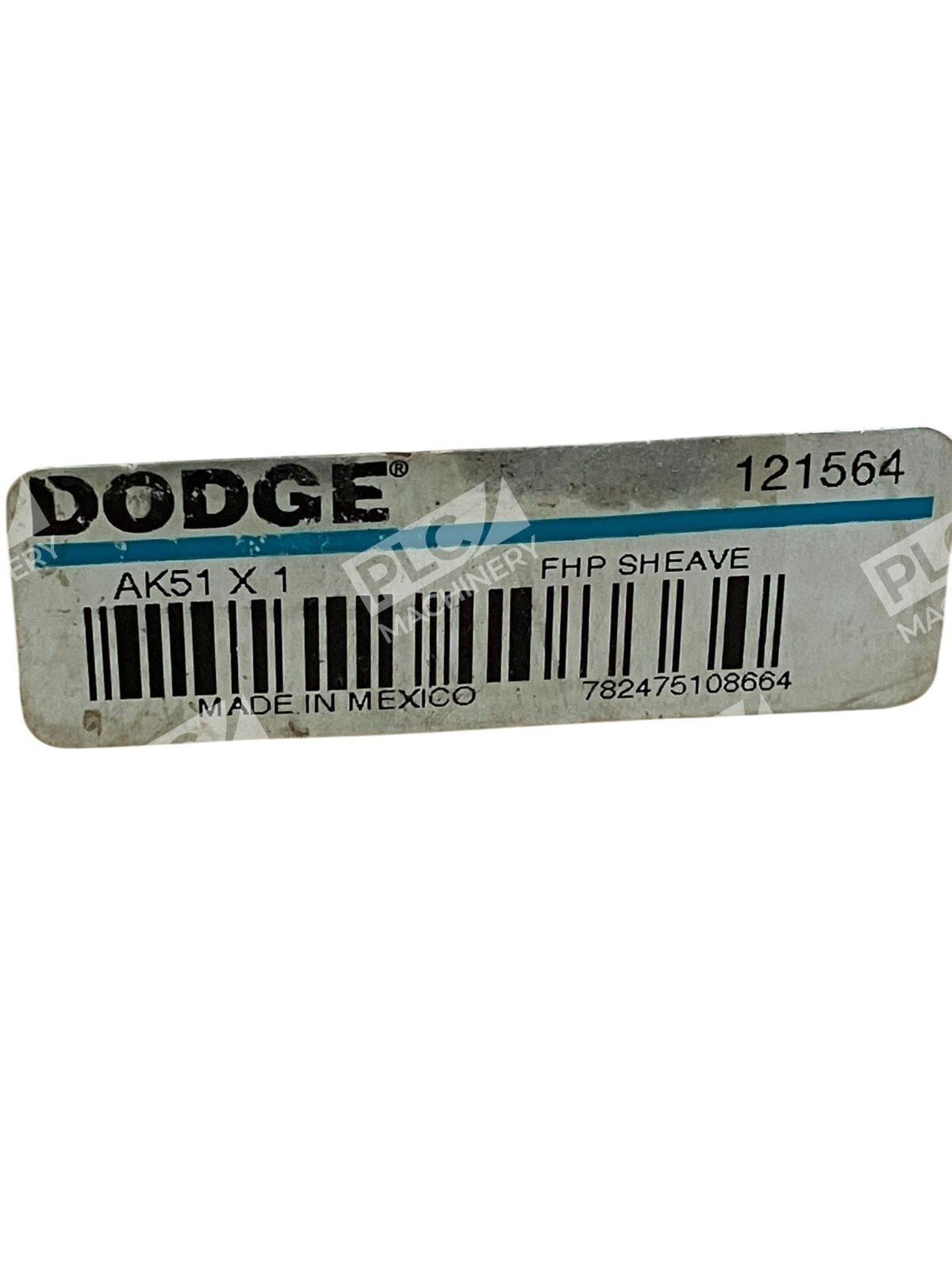 Dodge AK51 X 1" FHP Sheave 121564 - Image 3