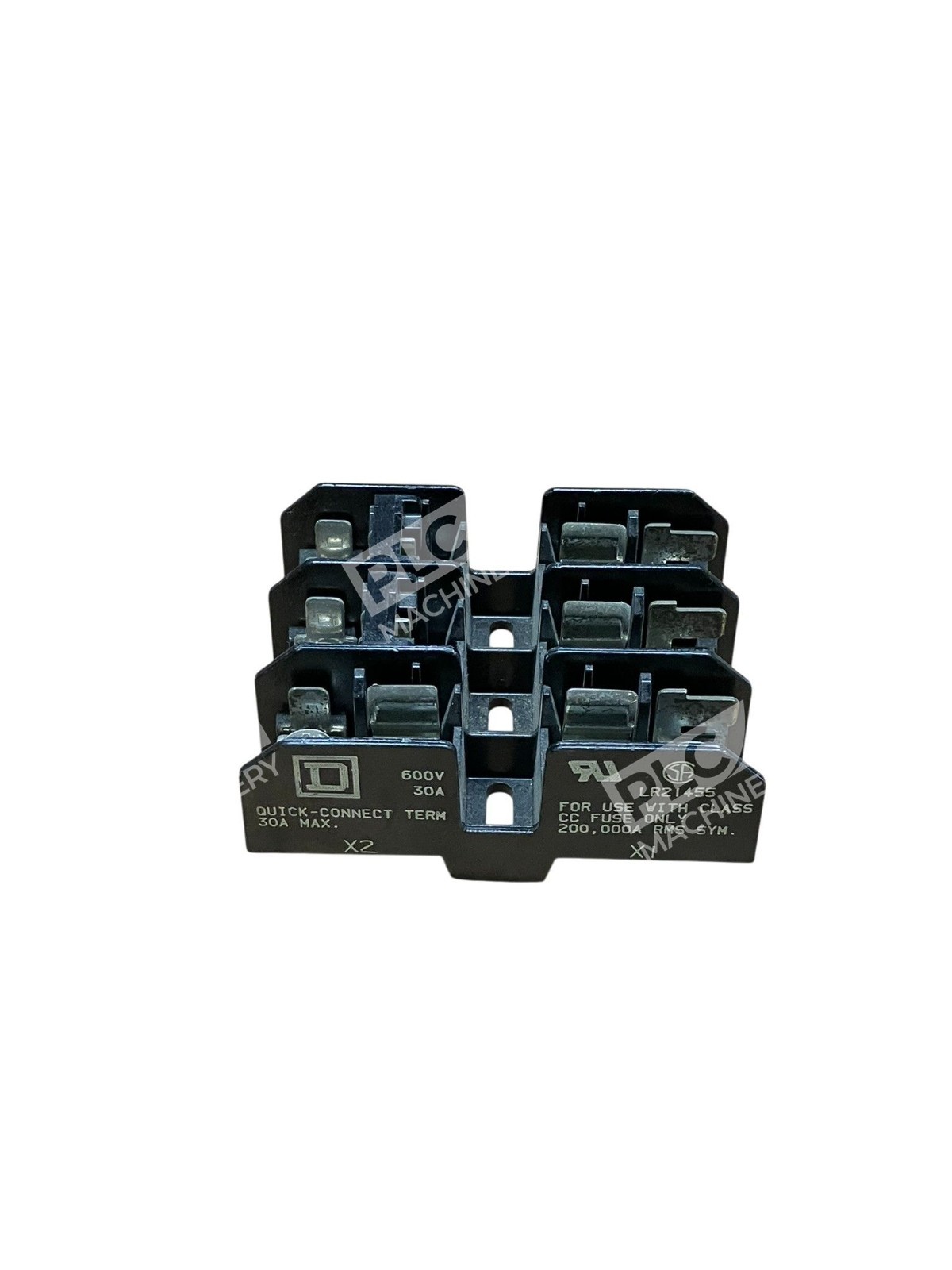Square D 600V 30A Quick Connect Terminal Fuse Holder Plant 65 LR21455 - Image 5