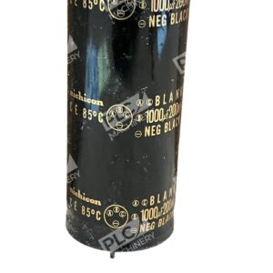 Nichicon 6023324 - 1000uF - Nichicon - 85C Blank 200V Neg Black Capacitor 60233