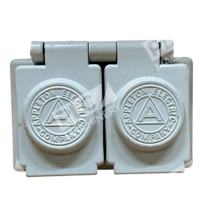 Appleton 501250 - 501250 - Appleton - Company 2 Hole Receptacle Cover