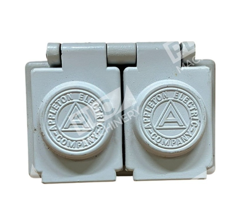 Appleton 501250 - 501250 - Appleton - Company 2 Hole Receptacle Cover