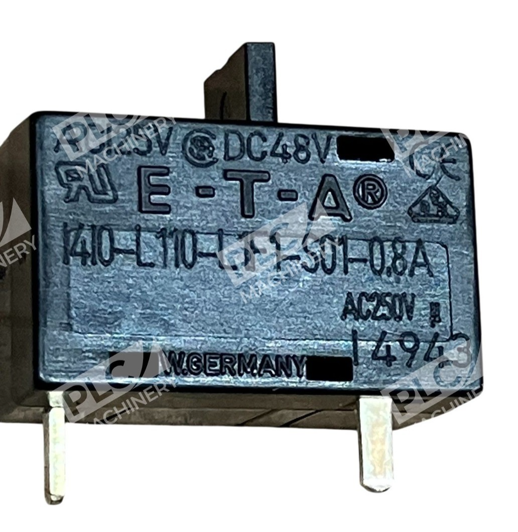 E-T-A 125V DC48V AC250V Circuit Breaker 1410-L110-L1F1-S01-0.8A - Image 2