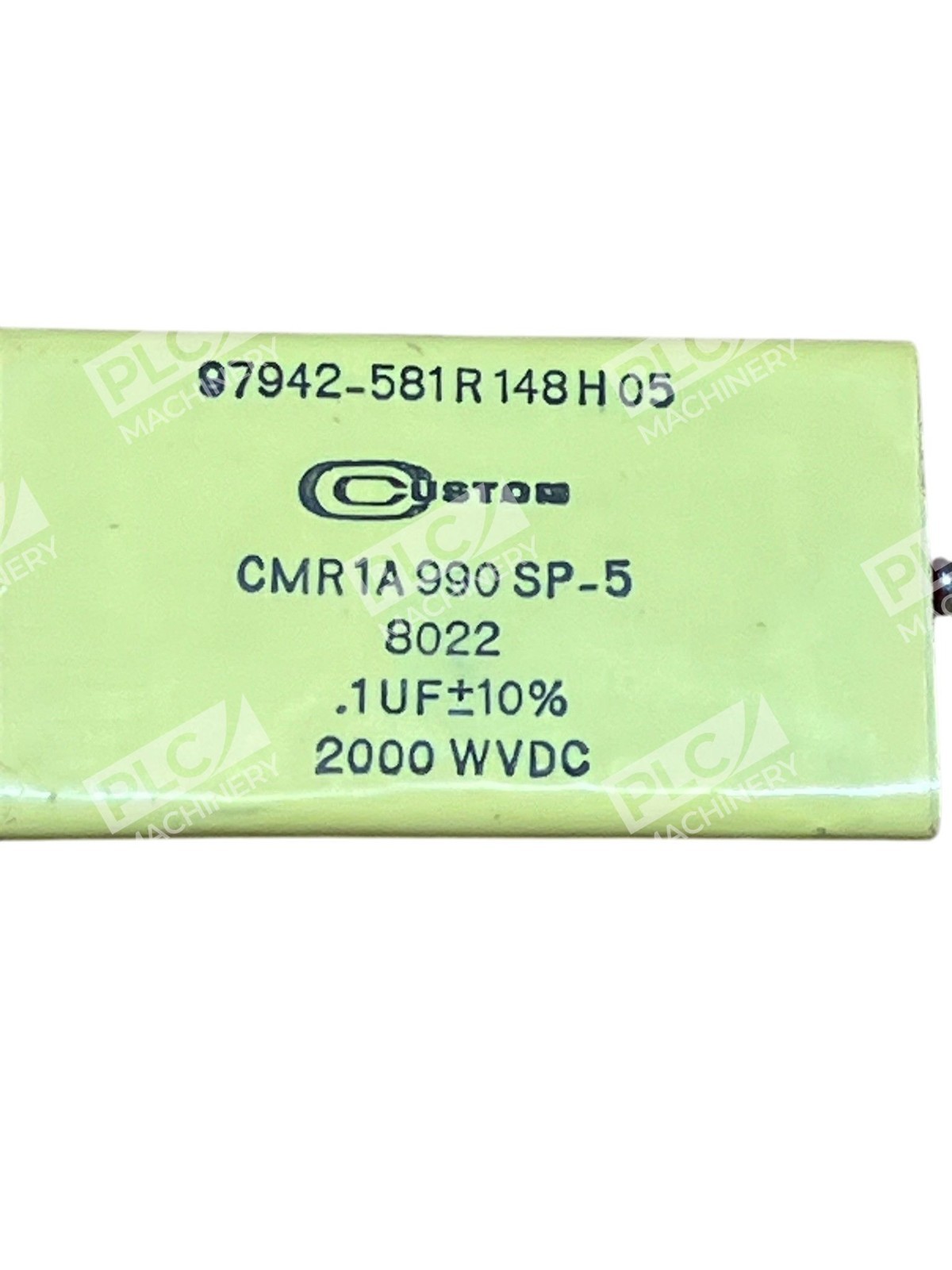 Custom 97942-581R148H05 8022 0.1uF 10% 2000WVDC Capacitor CMR1A990SP-5 - Image 3