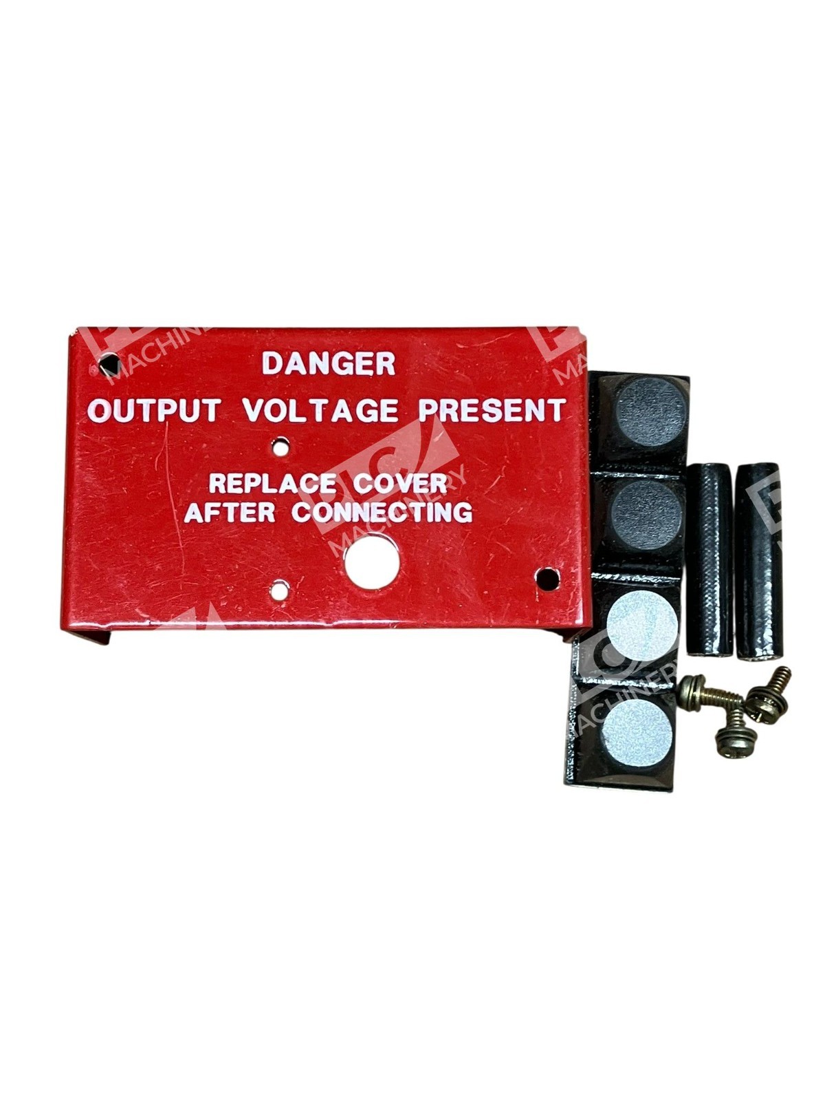 Unbranded 49 102 001S - Danger Output Voltage Present Replace Cover After Connecting