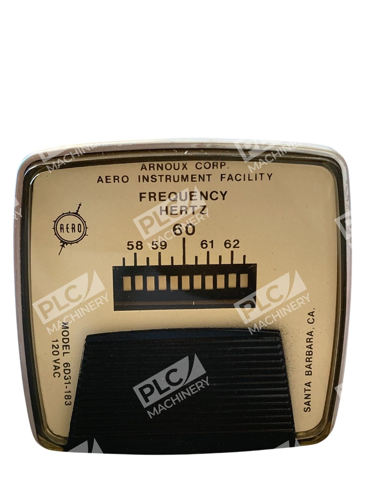 6D31-183 - Arnoux Corp - Aero Instrument 6625 00 857 3030 Meter Frequency Hertz - Image 3