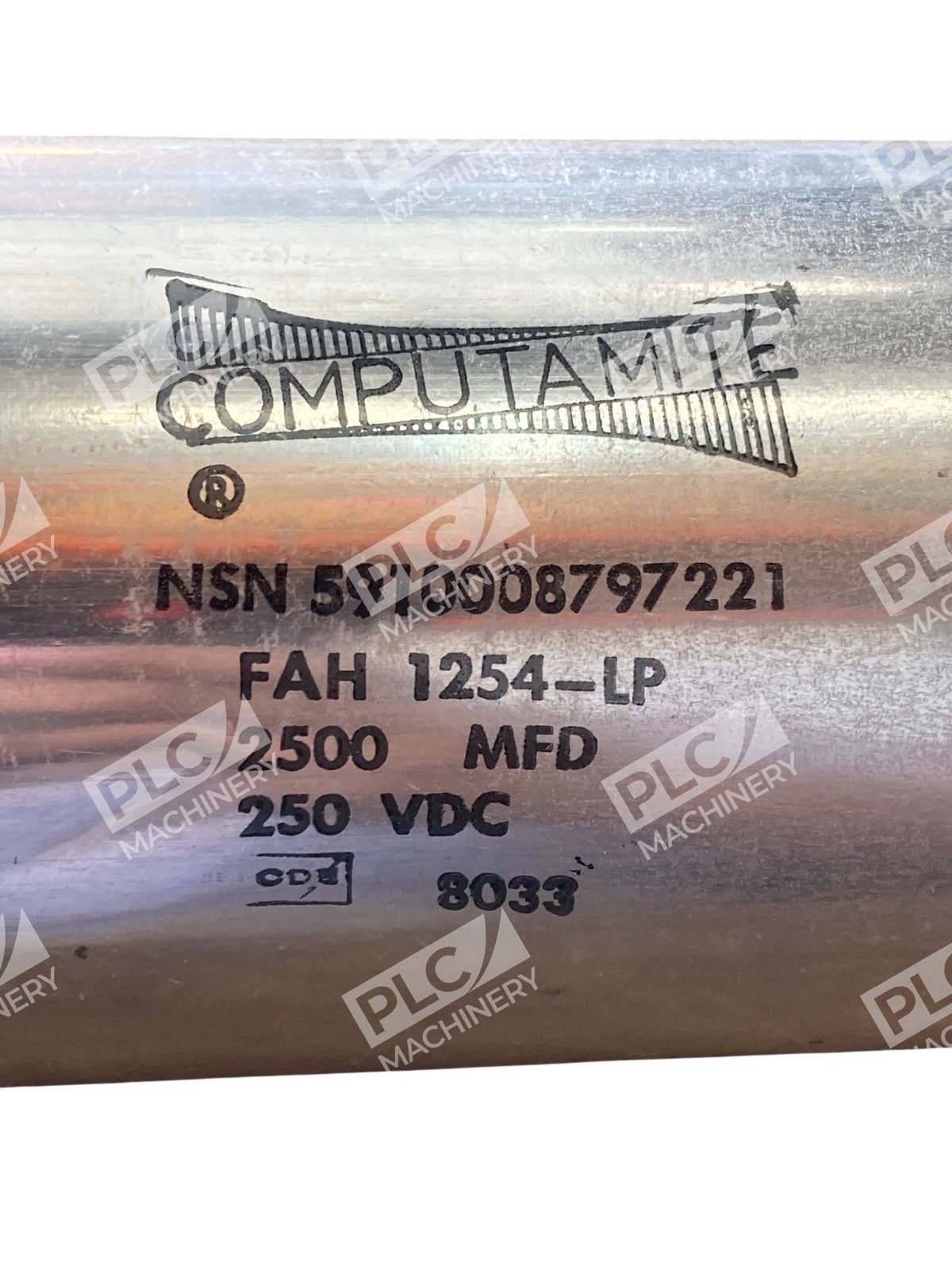 1254-LP - COMPUTAMITE - NSN 5910008797221 2500MFD 250VDC Capacitor FAH - Image 4