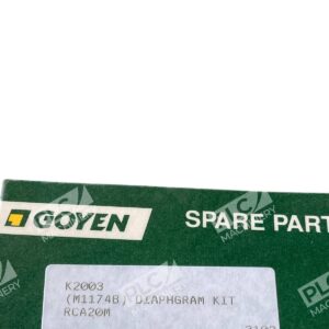 Goyen RCA2OM M1174B Diaphragm Kit Spare Parts K2000