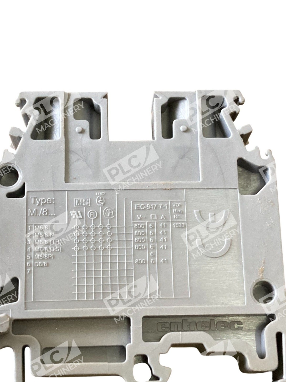 M6/8 - ABB - 10AWG Terminal Block 011511811 (Box of 20 - Image 5