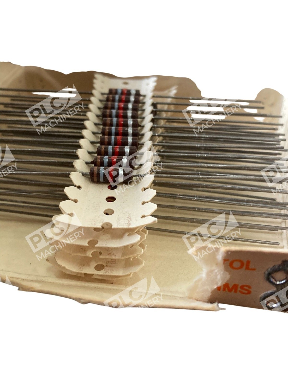 RC20 - TRW - Grip Strip Mil Carbon Composition Resistors 1/2W 1800Ohm (Box of 50 - Image 6