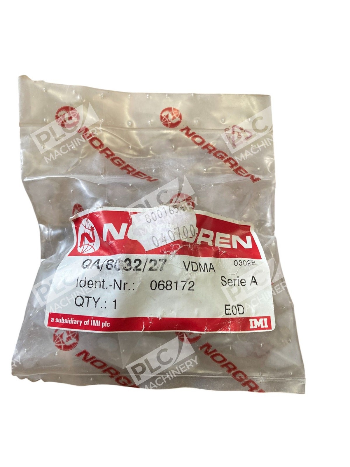 Norgren QA/8032/27 - Norgren IMI 068172 VDMA Series A Rear Eye Cylinder QA/8032/2