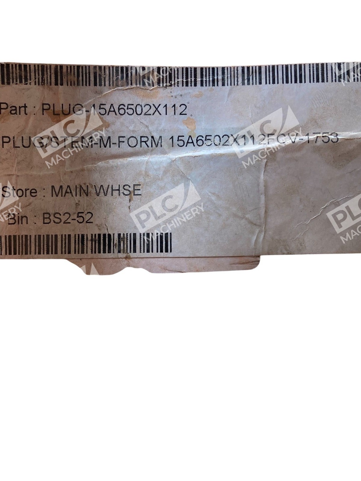15A6502X112 - Fisher - Parts Emerson M-Form Plug/Stem - Image 8