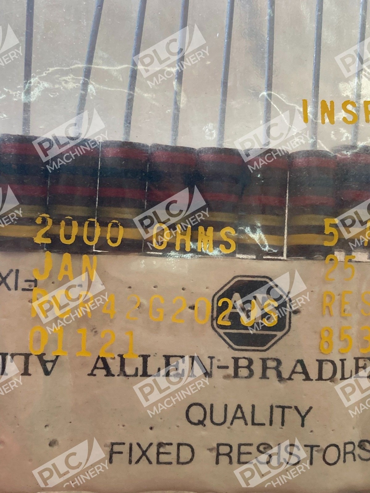 Allen Bradley 2000Ohms Fixed Resistors RCR42G202JS (Pack of 25) - Image 4