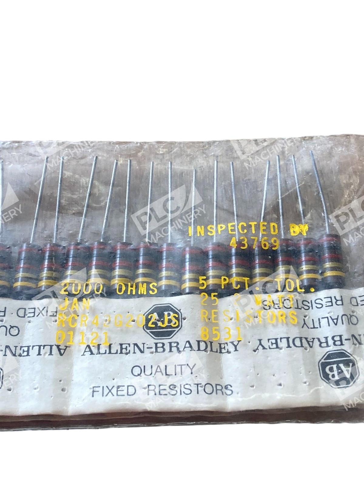 Allen Bradley 2000Ohms Fixed Resistors RCR42G202JS (Pack of 25) - Image 3