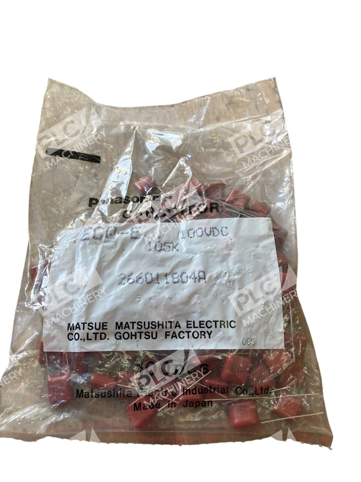 Panasonic ECQ-E - Panasonic 100VDC 105K 266011804A Matsue Matsushita Capacitor