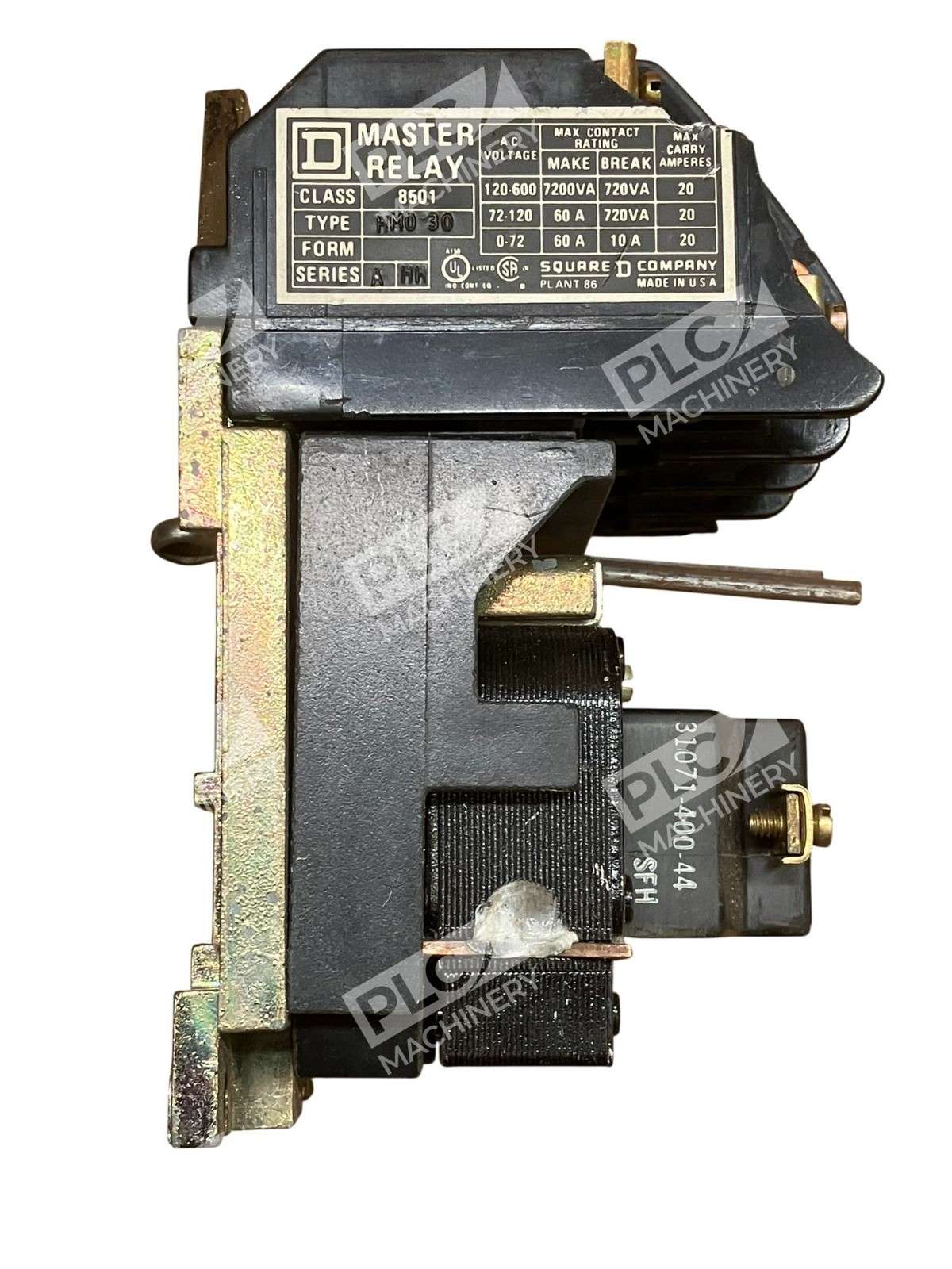 Square D Company Class 8501 Type HMO 30 Mater Relay 8501-HMO30 - Image 7