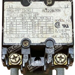 Arrow Hart ACC220U30N - Arrow Hart Controls Contactor ACC220U30N
