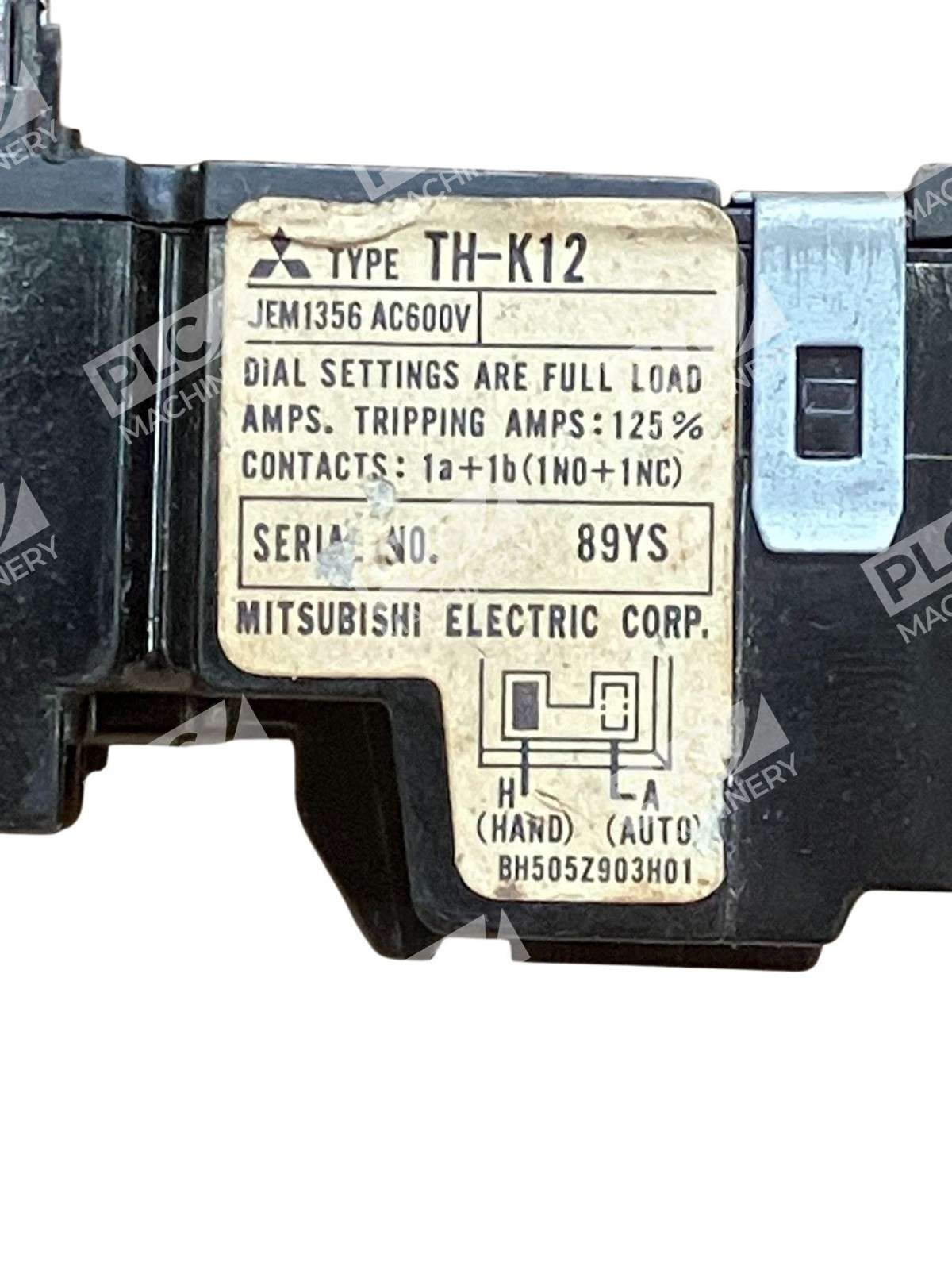 S-K10 - Mitsubishi - Corp 1.7-2.5RCA Overload Relay TH-K12 - Image 7