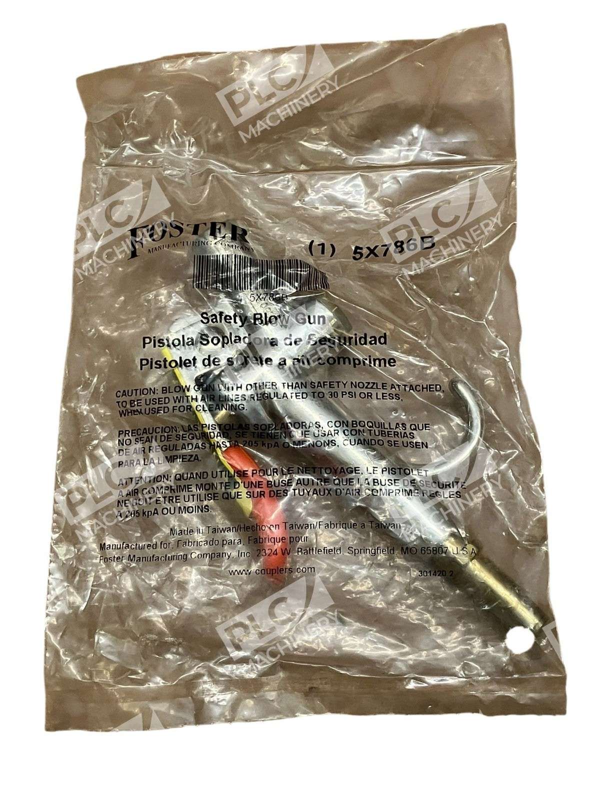 5X786B - Foster Safety - Blow Gun - Image 2