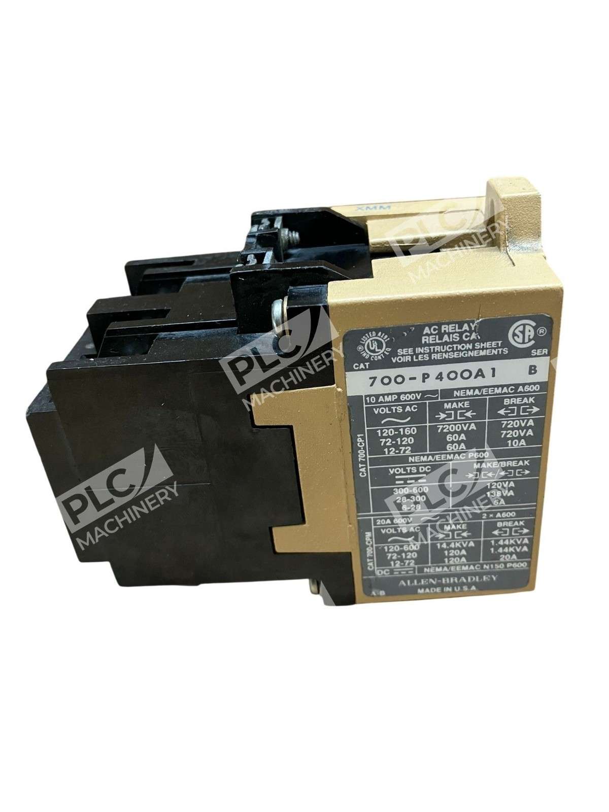Allen Bradley AB AC Relay 700-P400A1 /B - Image 3
