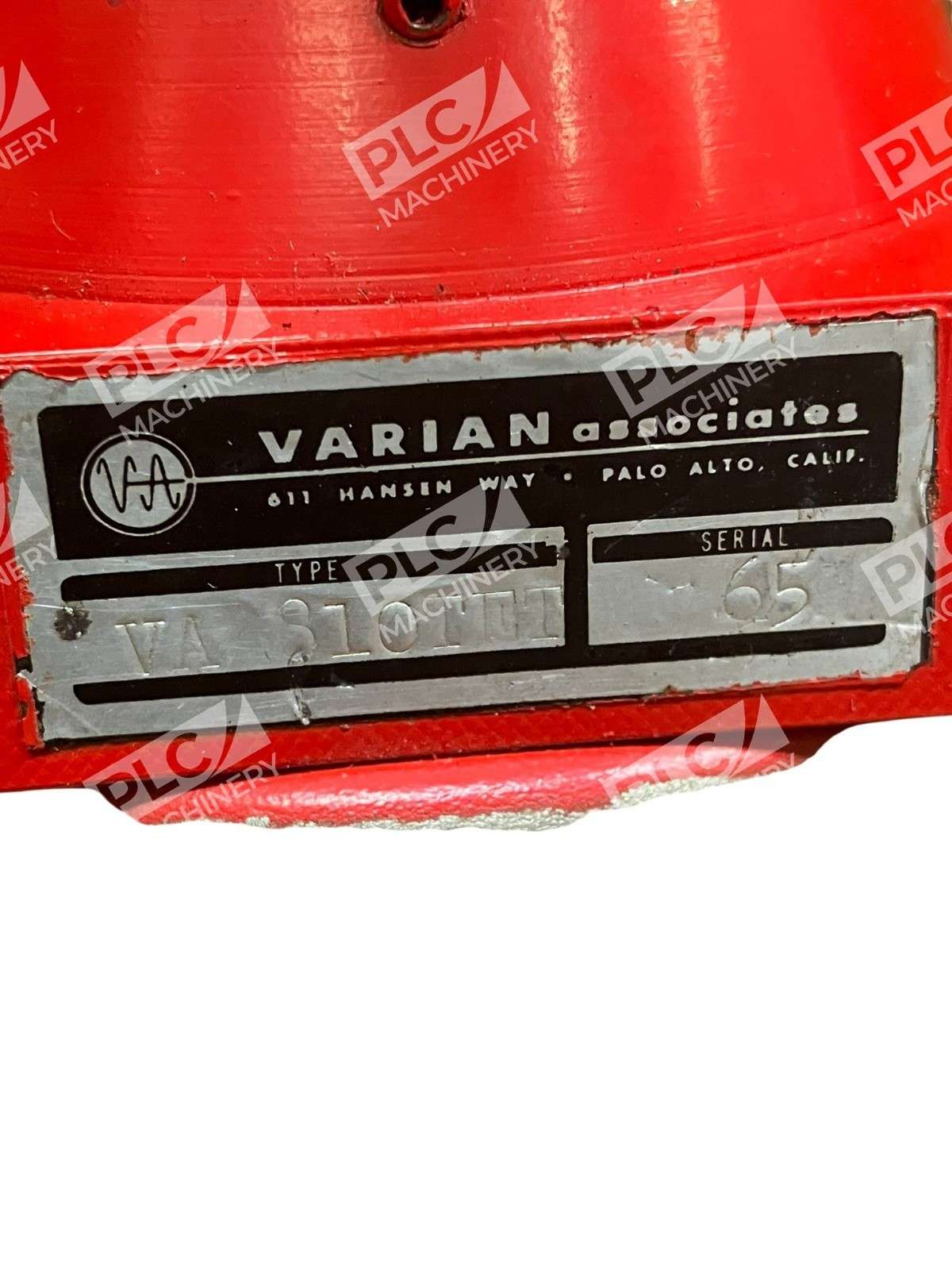 Varian Associates Vacuum Valve Actuator Red Housing Ser 65 VA 810TET - Image 5