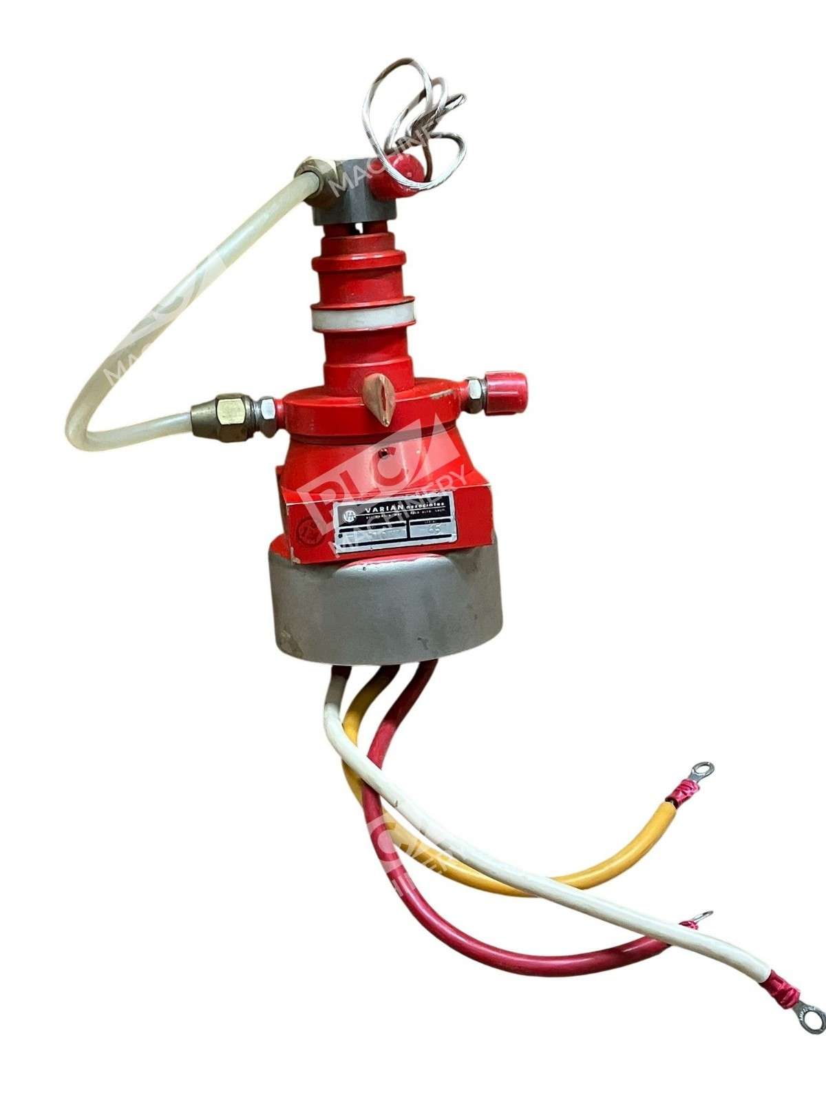 Varian Associates Vacuum Valve Actuator Red Housing Ser 65 VA 810TET - Image 3