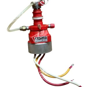 Varian VA 810TET - Varian Associates Vacuum Valve Actuator Red Housing Ser 65 V