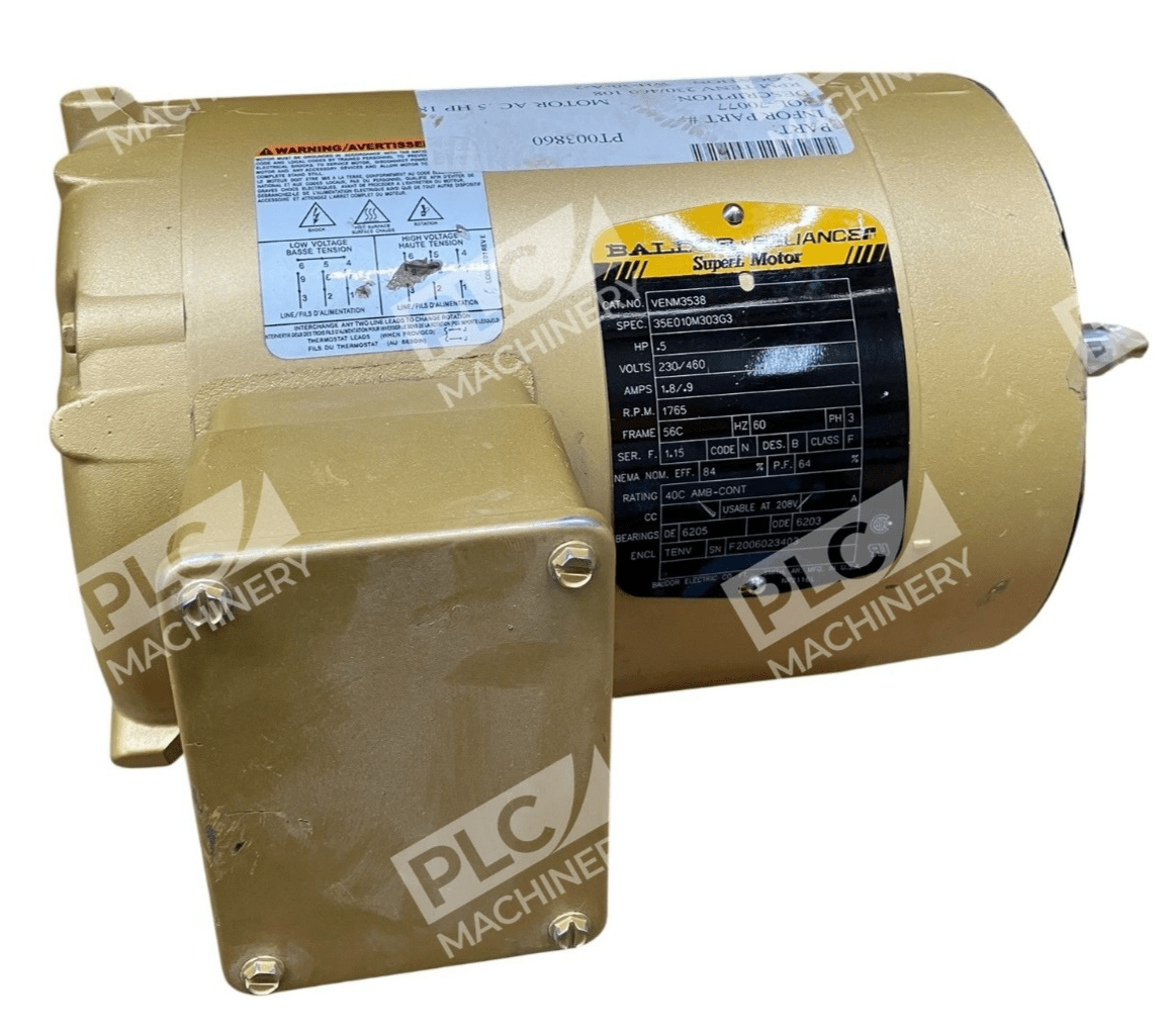 Baldor Reliance 35E010M303G3 0.5HP SuperE Motor VENM3538 - Image 2