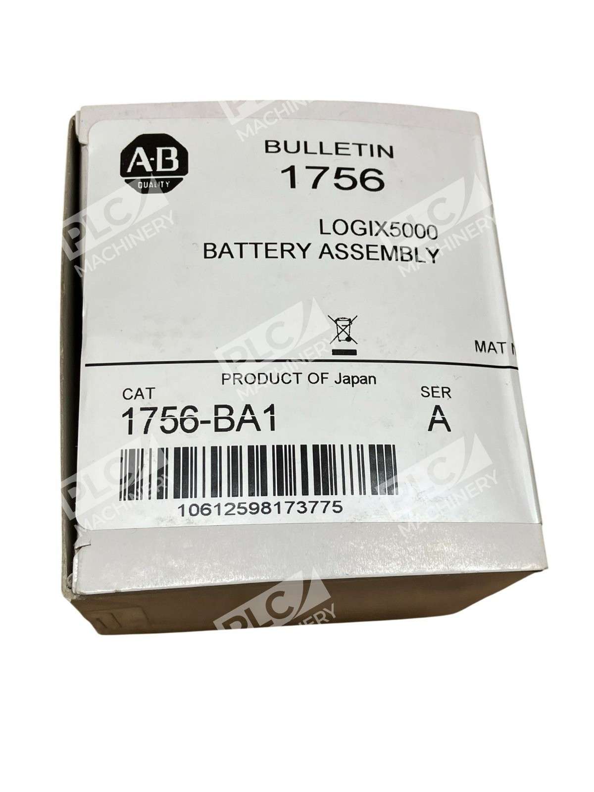 Allen Bradley 1756-BA1 - Allen Bradley AB Logix5000 Battery Assembly 1756-BA1 /A