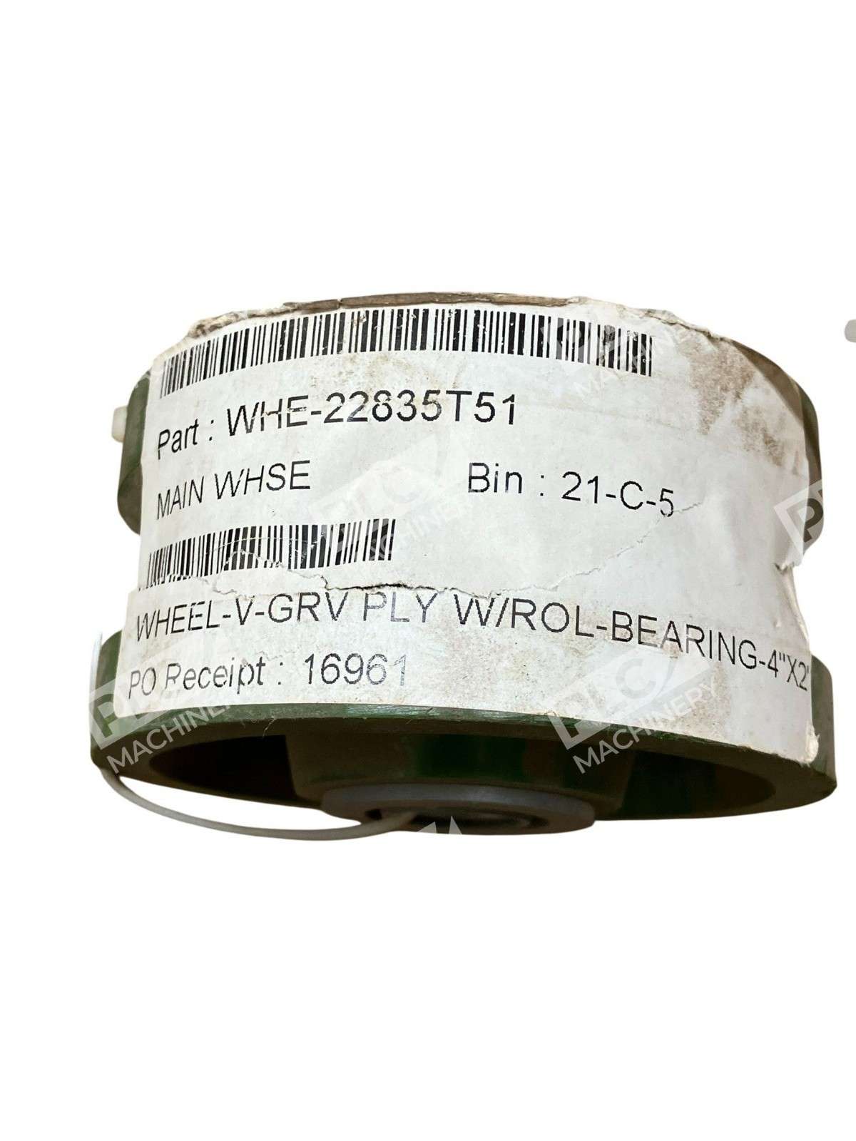 22835T51 - Albion Green - 6 Wheel Roller Bearing 4"X2" - Image 9
