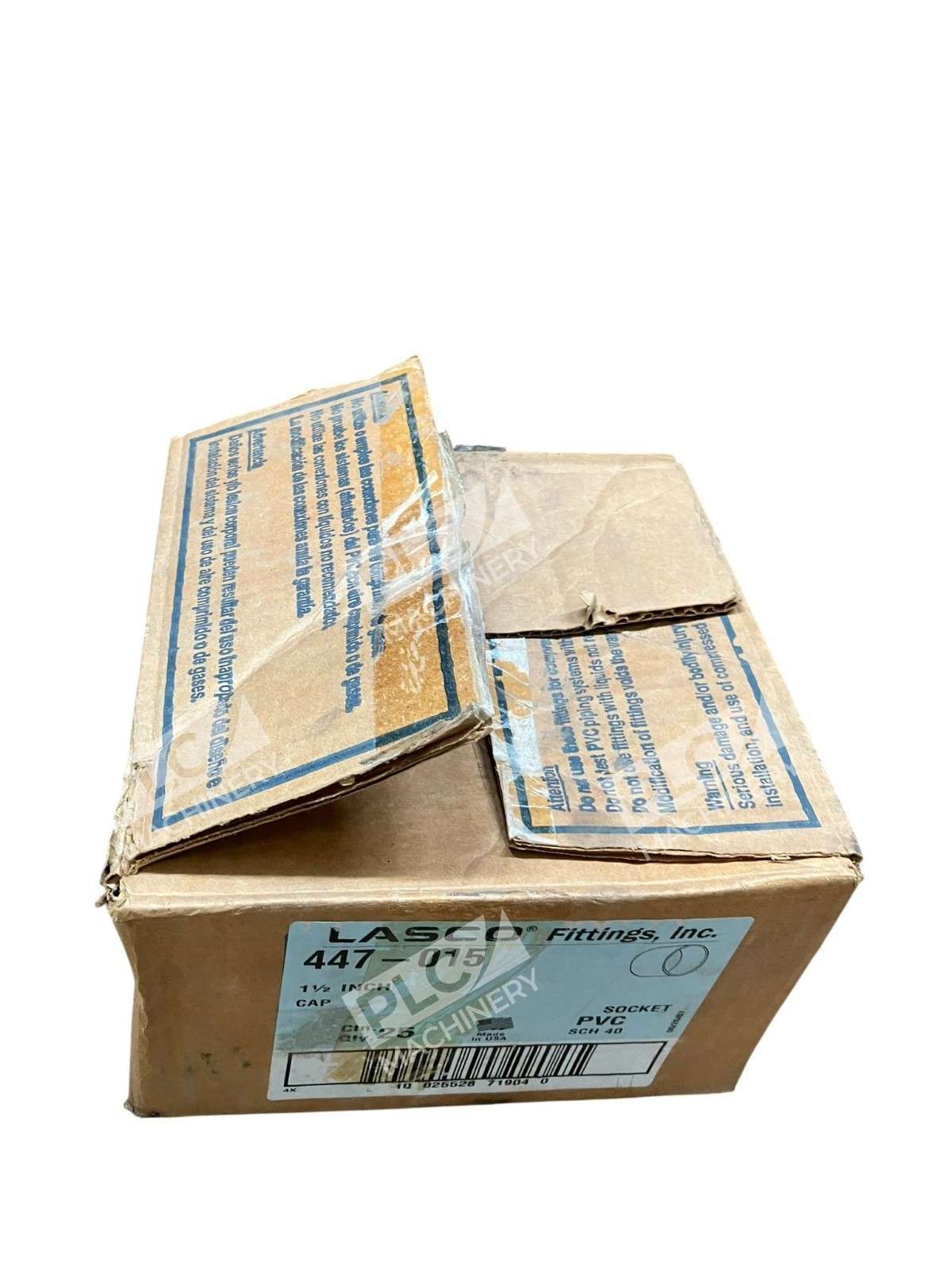 Lasco Fittings 447015BC Inc 1-1/2" Cap SCH 40 PVC Socket 447-015 (Box of 19) - Image 3