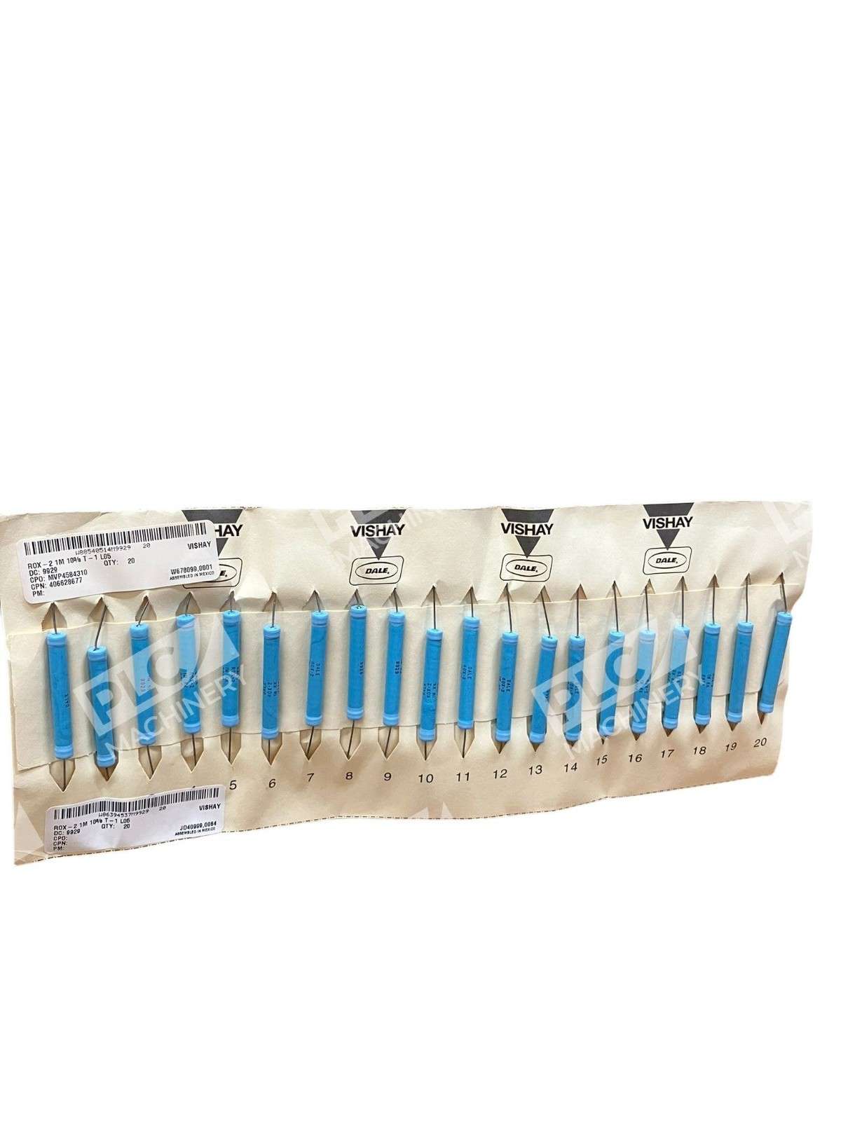 Vishay Dale ROX-2 1M KK 9929 Oxide Resistor (Pack of 20) - Image 3